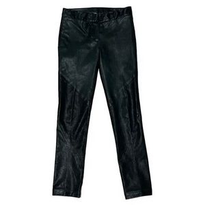 Haute Hippie Black Lambskin Pants